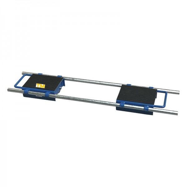 Patin rouleur ajustable 6 tonnes vue de 3/4