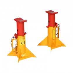 Chandelle 12000 kg en position mi haute