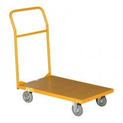 Chariot de Manutention 200 kg 1 Plateau vue de 3/4 arriere