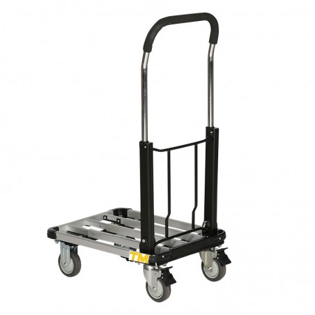 Chariot de Manutention 150kg Pliable vue de 3/4 avant