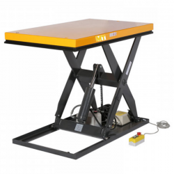 Table élévatrice électrique 1000kg Plateau 1300x1000mm 220 Volts monophasé plateau haut