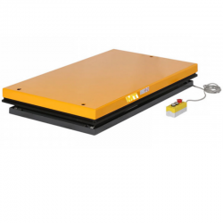 Table élévatrice électrique 1000kg Plateau 1300x1000mm 380 Volts triphasé plateau bas