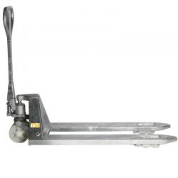 TRANSPALETTE INOX 2500 KG vue d'ensemble de profil