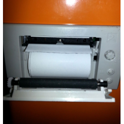 zoom sur le rouleau d'imprimante du Transpalette manuel peseur avec imprimante 2000kg Précision 0,1%