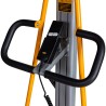Zoom manche et boitier commandes  du gerbeur poste de travail 1700mm 100kg