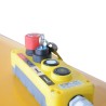 Zoom boitier de commandes de la table élévatrice électrique 2500kg Plateau 1830x1220mm