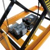 Table élévatrice électrique triple ciseaux 2000 kg - zoom sur le moteur