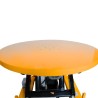Zoom plateau de la table élévatrice électrique à plateau tournant 2000kg sans soufflet