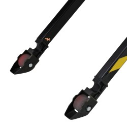 Transpalette haute levée tout électrique monocylindre - zoom galets