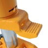 Cric hydraulique 25 tonnes position haute zoom sur la patte