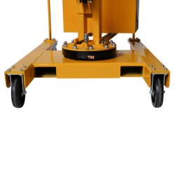 Grue d'atelier rotative avec porte à faux 550 kg - zoom fourreaux