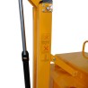 Grue rotative porte à faux semi-électrique 550kg  - Zoom sur la pompe