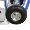 Diable porte bonbonnes 200 kg roues pneumatiques - zoom sur roue