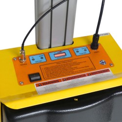 Zoom sur le Gerbeur poste de travail semi électrique 1700mm 100kg