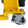 Zoom sur les roues du Gerbeur poste de travail semi électrique 1700mm 100kg