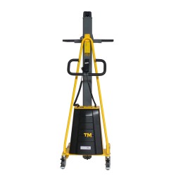 Vue de face du Gerbeur poste de travail 1500mm 250kg - plateau haut