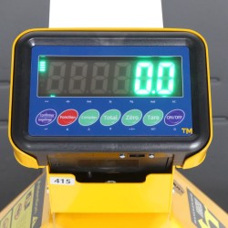 du transpalette peseur avec batterie 2000kg zoom boitier