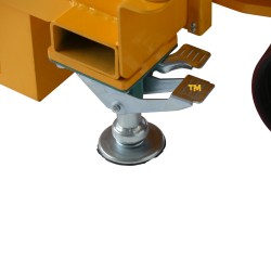 Table élévatrice électrique double ciseaux 500kg - zoom stabilisateurs