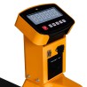 Zoom sur le boitier imprimante du Transpalette peseur avec imprimante de stickers 2000kg Précision 0,1%