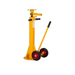 Béquille de sécurité pour remorque capacité 18 T vue de 3/4