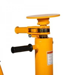 Zoom sur le dessus du support de sécurité de la remorque 18 T