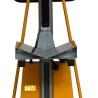 Zoom face plateau porte-bobine en V pour gerbeur poste de travail