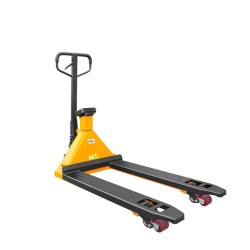 Vue arrière de Transpalette manuel peseur waterproof avec batterie 2000kg Précision 0,1%
