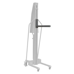 Vue 3/4 eperon simple pour gerbeur poste de travail