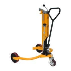 Vue générale du Lève fût hydraulique 250 kg