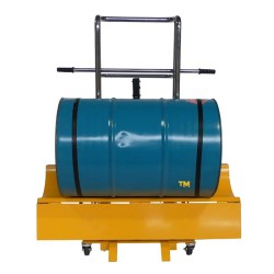 Vue de face du Mini gerbeur porte-bobine 400 kg