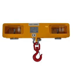 Vue isolée du Crochet pour chariot elevateur 2500 kg