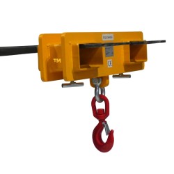 Vue du Crochet pour chariot elevateur 5000 kg avec chariot élévateur