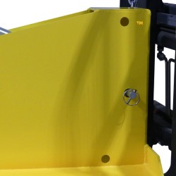 Zoom sur le chariot de la Potence pour chariot élévateur- télescopique articulée 2.5 tonnes