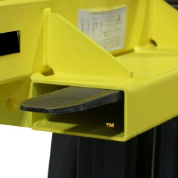 Zoom sur la lame de la Potence pour chariot élévateur- télescopique fixe 4.5 tonnes