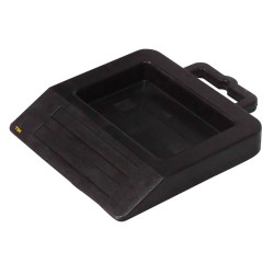 Cale roues transpalette manuel - vue de trois quart