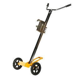 Vue de profil du diable à fûts. Capacité 450kg