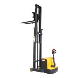 Vue générale du gerbeur électrique à porte à faux 3500mm 1000kg