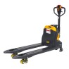 Vue de 3/4 du transpalette électrique Premium 2000 kg batterie lithium 48/15 V/Ah