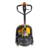 Vue de face du transpalette électrique Premium 2000 kg batterie lithium 48/15 V/Ah