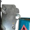 Vue de la pince du lève fût hydraulique surbaissé 450kg