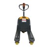 Vue de dos du transpalette électrique Premium 1500kg fourches 1150 mm batterie lithium 40 Ah
