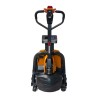 Vue de face du transpalette électrique peseur 1500 kg batterie lithium
