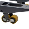 Vue des galets du transpalette électrique peseur 1500 kg batterie lithium