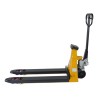 Vue de profil du transpalette manuel peseur waterproof avec batterie 2000kg Précision 0,1%