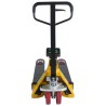 Vue de face du transpalette manuel peseur waterproof avec batterie 2000kg Précision 0,1%