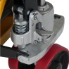Vue de la pompe du transpalette manuel peseur waterproof avec batterie 2000kg Précision 0,1%