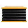 Vue de profil du soufflet pour table élévatrice électrique 2000kg 1300x850 mm