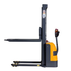 Gerbeur électrique 1600mm 1500kg de profil fourches mi-hautes batterie lithium