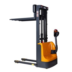 Gerbeur électrique 1600mm 1500kg fourches hautes batterie lithium