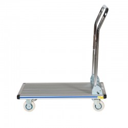 Chariot de Manutention en aluminium Plateau 750 x 470 mm 150kg